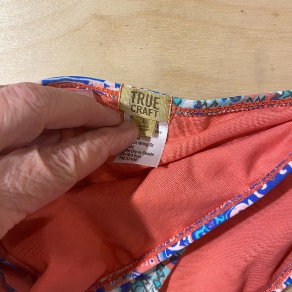 True Craft Two Piece Swimsuit Top XL Bottom L (JI) - Picture 7 of 11
